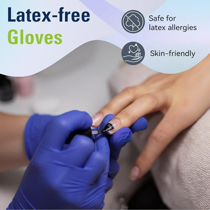 SWIFTLITE Disposable Nitrile Gloves, Food Safe, Latex-Free Powder-Free, Kitchen Rubber Gloves for Cooking and Cleaning - size: Small
