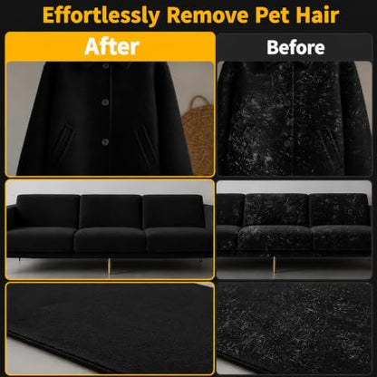 Pet Hair Remover Glove for Dogs & Cats – Reusable Fur Cleaning Mitt for Couch, Carpet, Furniture & Clothes – Easy Lint & Hair Removal Tool