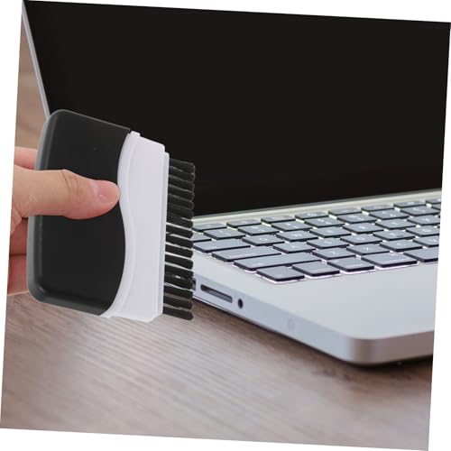 ORFOFE 3pcs Multi-Function Keyboard Brush Set Dual Head Phone Computer Screen Portable Electronics Cleaning Brush for Laptop Keyboard Phone for Home Travel