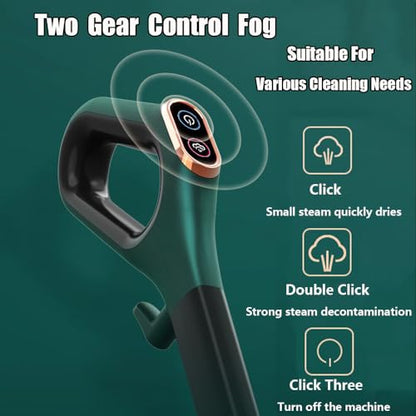 Steam Mop, Hardwood Floor Steamer 500ml 1200w Handheld Steam Cleaner Steam Cleaner With 2 Steam Modes,15s Fast Heat-Up For Carpet Tile Flooring Marble Cleaning, Whole Home Use,Blue - color: Blue