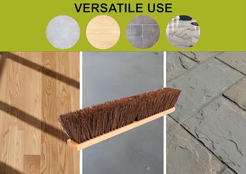 24" Palmyra Fibre Push Broom