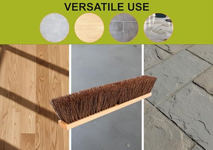 24" Palmyra Fibre Push Broom