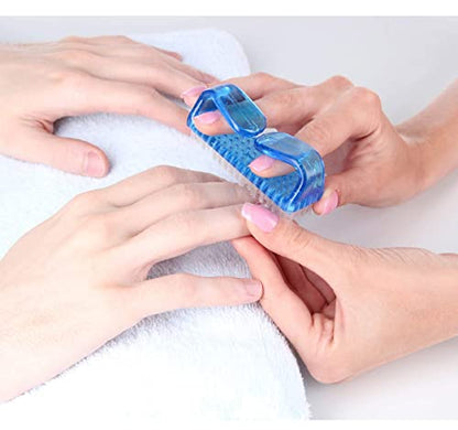 6 Pack Handle Grip Nail Cleaning Brush, Fingernail Brush Cleaner Scrub Brush Kit for Toes Shower and Women & Men & Pets (Color B) - color: Color B