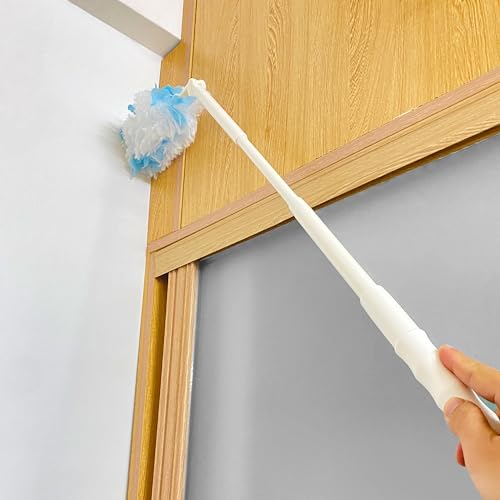 KEUYE Replacement Handles Compatible with Swiffer Duster Refill, Extended Handle, Adjustable Length Handles only (1pcs)