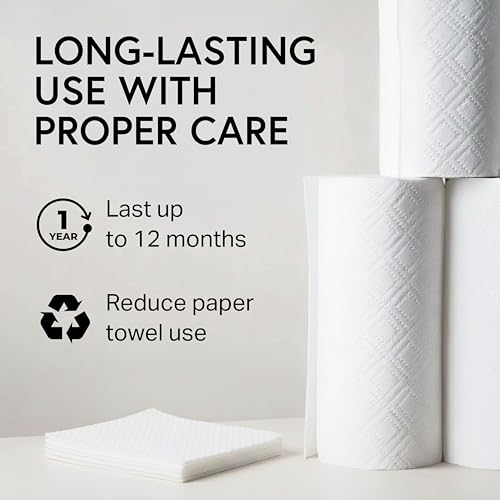 Swedish Wholesale Dishcloths Reusable 8" x 7" Sponge Cloths, Bulk 10 Pack of High Absorbent Cellulose Dish & Kitchen Cleaning Hand Towels, Wring to Dry & Machine Wash, Odor Resistant, Grey - color: Gray