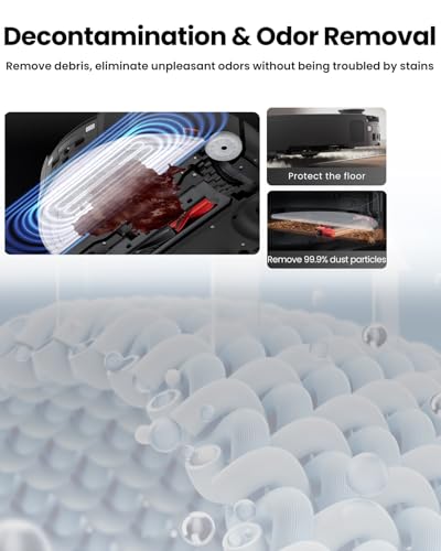 4Pack Washable Cloth Mop Pads for Roborock Saros 10/G30 Robot Vacuum, Replacement Parts Washing Mopping Pad Replacement Mop Pads for Efficient Home Cleaning - color: Saros 10 Mop