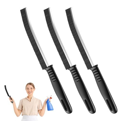 Hard Bristle Crevice Cleaning Brush (3 Pcs)