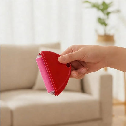 Portable Washable Lint Roller-Washable & Reusable Lint Remover for Pet Hair on Clothes, Furniture, and More - Compact Portable Design for Easy Cleaning