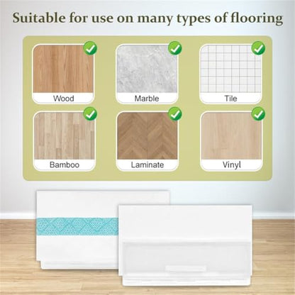 Disposable Replacement Vac Mop Pads for All Hard Floors Compatible with Shark VACMOP VM252 VM200 VM190 VM250 VM251 VM200C VM252C VC205 QM250 (40 PCS)