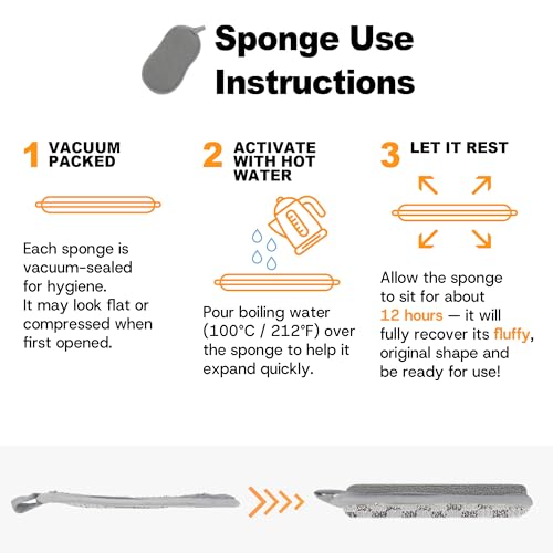Multi-Purpose Scrub Kitchen Sponges – 12 Pack Dish Sponge, Dual-Sided Non-Scratch Microfiber & Metal Scrubber, Reusable Sponges for Dishes, Pots, Glass, Sink, Stovetop & Bathroom (Gray) - color: Gray