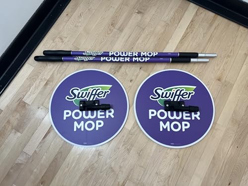 18" Round Custom Microfiber Basketball Court Sweat MOP, Game Day Perspiration MOP - Single mop
