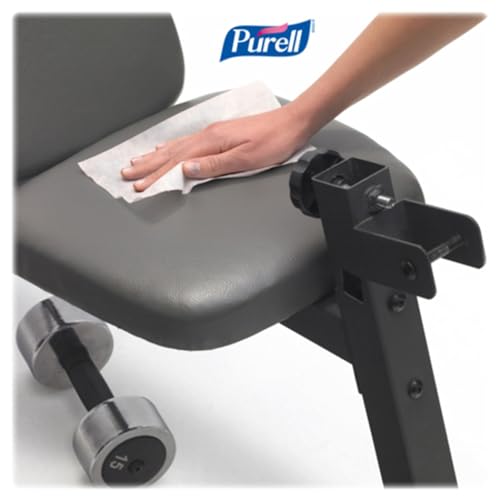 GOJO GOJ 9019-01 Purell Hand Sanitizing Wipes Wall Dispenser, Large, White