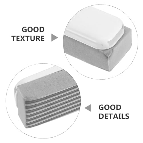 Foldable Mini Sponge Mop with Replaceable Heads, Portable Absorbent Desktop Cleaning Tool for Kitchen and Bathroom, Space-Saving No-Hand-wash Wet and Dry Cleaning Supply