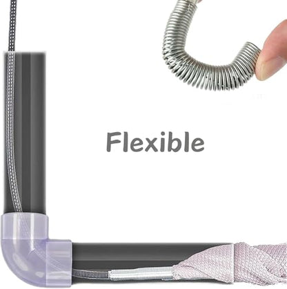 Drain Snake,116 inch Flexible Grabber Claw Pick Up Reacher Tool,Drain Clog Remover - Gutter Cleaning Tools for Home Sink, Bathroom Tub,Drain, Toilet, Tight Spaces - style: 116 in