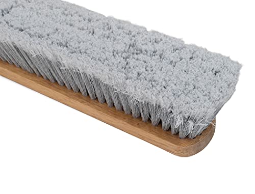 Harper 24 Inch Indoor Smooth-Surface Push Broom with Flagged Bristles for Sand, Saw Dust, Wood Shavings and Pet Hair in Garages, Warehouses, and Workshops - style: Indoor Smooth-Surface Push Broom