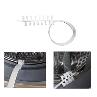 JIEPRO Washing Machine Cleaning Brush, Household Nylon Crevice Brush Tools (2 Pack, 23.6in)