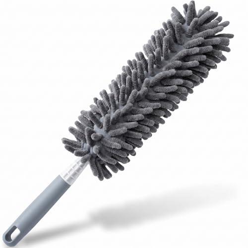Microfiber Duster for Cleaning, Car Duster Interior, Washable Duster, Feather Duster for Car Interior, Office, Furniture