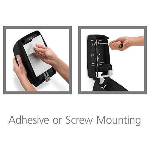 GOJO FMX-12 Push-Style Foam Soap Dispenser, Black, for 1250 mL FMX-12 Foam Soap Refills (Pack of 1) - 5155-06 - size: 1 Count (Pack of 1)