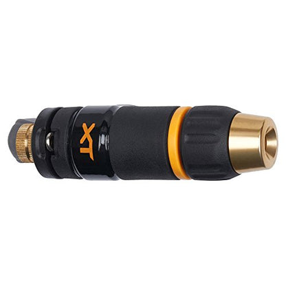 Melnor XT200; Heavy-Duty Metal Hose Nozzle with Rear Trigger; Adjustable Spray Nozzle Tip; 1 Pack - style: Adjustable Tip