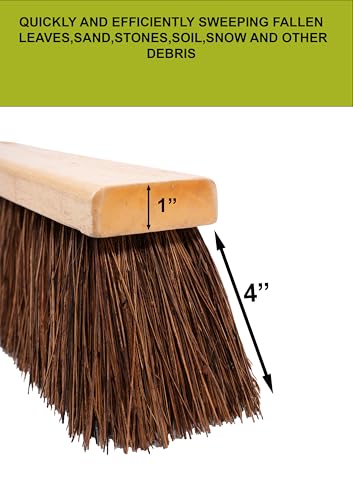 24" Palmyra Fibre Push Broom
