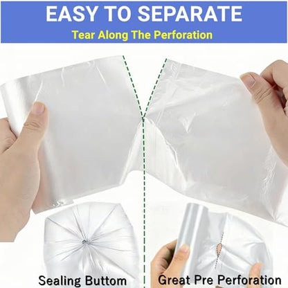 4 Gallon Trash Bags, 230 Counts Flexible & Durable Small Garbage Bags 24 x 19" Extra Thick Sturdy Trash Bag, Unscented & Easy Tearing 4-6 Gal Can Bin Plastic Bags for Home Office Kitchen Bathroom - size: 1 Count (Pack of 230)