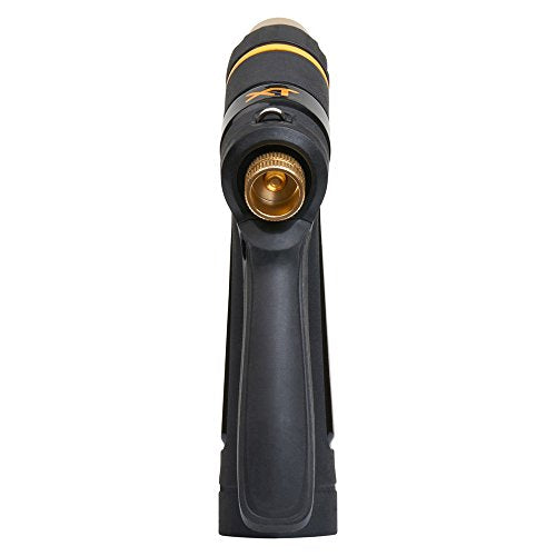 Melnor XT200; Heavy-Duty Metal Hose Nozzle with Rear Trigger; Adjustable Spray Nozzle Tip; 1 Pack - style: Adjustable Tip