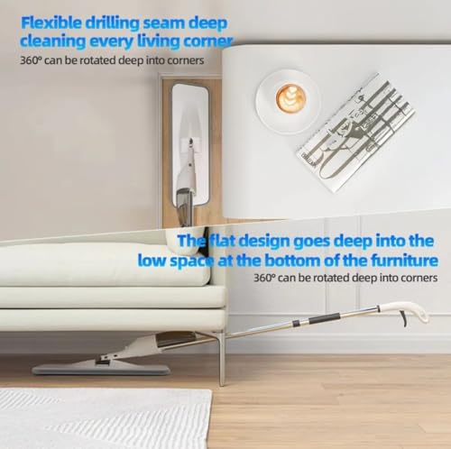 New Spray Mop Broom Set with Reusable Microfiber Pads Rotating Dry & Wet Household Flat Mops for Cleaning Home Floor Tool