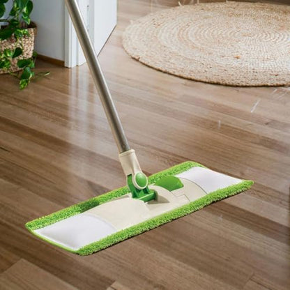 6 Pack Reusable Mop Pads Compatible with 3M Scotch-Brite M-005 Floor Mops, Microfiber Hardwood Floor Mop Pads Wet or Dry Use mop,Fit for Folding mop 15 in*3.9 in mop Head - size: 6-pack