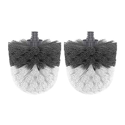 MR.SIGA Premium Toilet Bowl Brush Replacement Head, 2 Pack