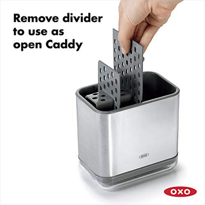 OXO Good Grips Stainless Steel Sinkware Caddy - color: Stainless Steel