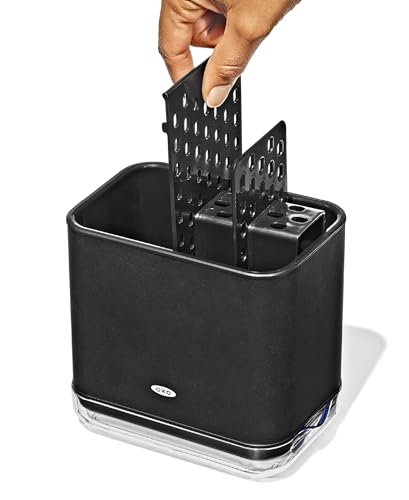 OXO Good Grips Stainless Steel Sink Caddy - color: Black