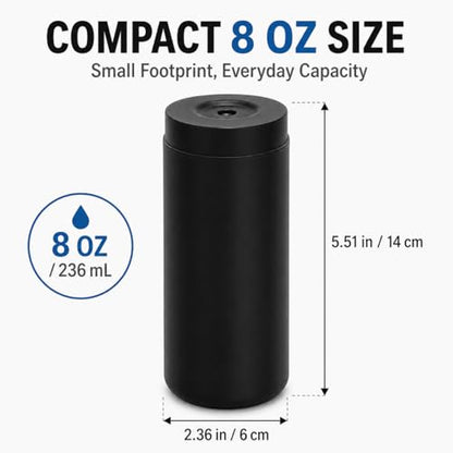 Silicone Dish Soap Dispenser, 8 Oz Refillable Squeeze Bottle, Leakproof for Kitchen Sink, Black - color: Black