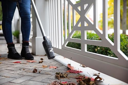 ZoomBroom Lightweight Air Broom with Ergonomic Handle – Powerful, Controlled Airflow for Easy Debris Removal at Home, Patios, Pickleball Courts, RVs, and All Outdoor and Indoor Activities