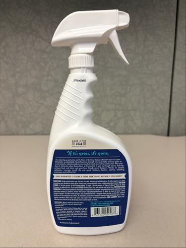 Rocco & Roxie Supply Co. Stain & Strong Odor Eliminator, Enzyme Cleaner, Pet Odor Eliminator for Home - Carpet Stain Remover for Cats & Dog Pee - Urine Destroyer - Carpet Cleaner Spray Clear, 32 Fl Oz - size: 32 Fl Oz (Pack of 1)