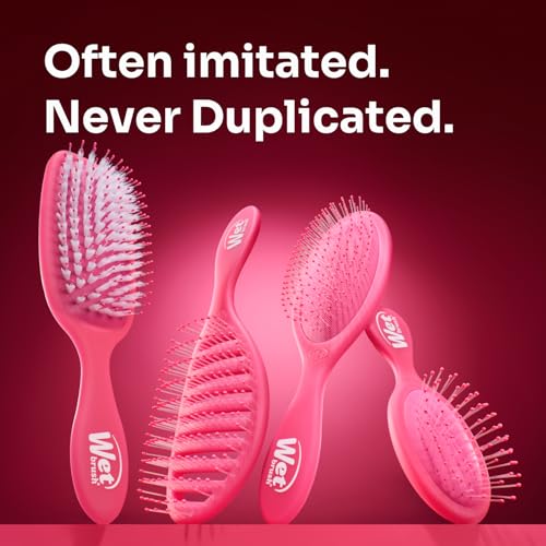 Wet Brush Original Detangler, Pink Drink (Summer Quencher), Ultra-Soft IntelliFlex Bristles Glide Through Tangles, Detangling Hair Brush (Wet & Dry), Women & Men, Limited Edition - color: Summer Pink Drink