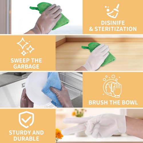 WINWIN Multi-purpose Silicone Gloves - High Elasticity, Food Grade, Reusable Gloves for Household Cleaning, Catering, and Kitchen Use