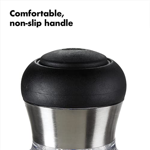 OXO Steel Soap Dispensing Palm Brush - size: 1 Count (Small), style: Palm Brush