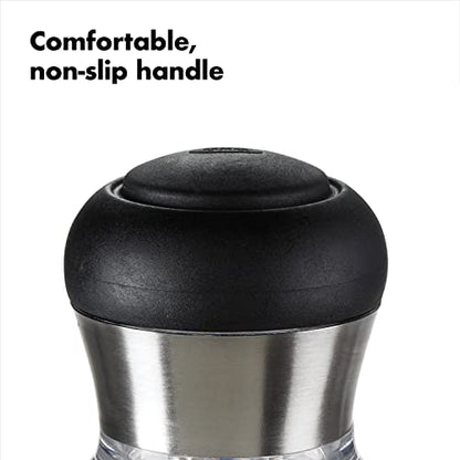 OXO Steel Soap Dispensing Palm Brush - size: 1 Count (Small), style: Palm Brush