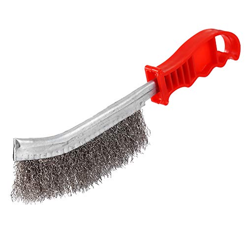 Crevice Cleaning Brush, 250mm/9.84 inches House Cleaning Supplies Gap Cleaning Tools Home Essentials Hard Bristle Crevice Cleaner Brush for Household Use