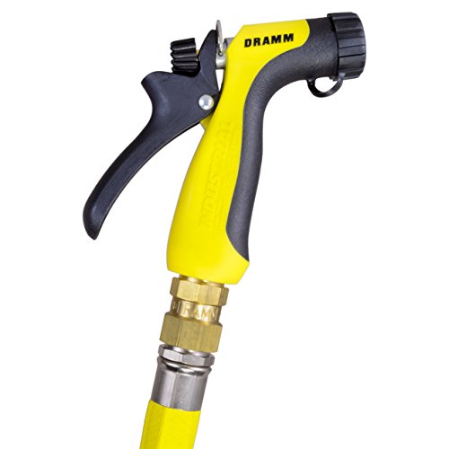Dramm 12743 Industrial Hot Water Pistol, Brass, No Size, Yellow - color: Yellow, style: Hot Water Pistol