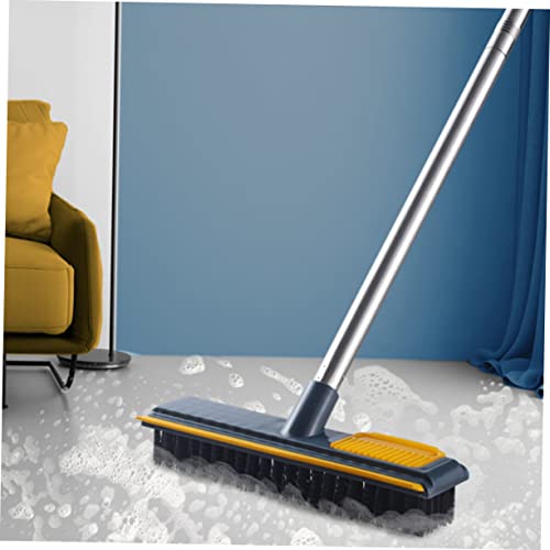 SOLUSTRE Squeegee Brush Broom Carpet Tiles Brooms Tile Brush Carpet Rake Pet Hair Grout Push Broom Floor Dog Hair Abs Household Cleaning Ball