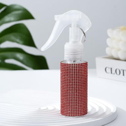 60ml Empty Spray Bottles, Continuous Spray Bottle for Hair, Spray Water Bottle Fine Mist Refillable, Skin Care, Showering Pets, Plants, Travel, Ironing and Cleaning -Red - color: Red