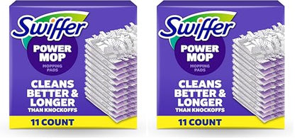 Swiffer PowerMop Multi-Surface Mopping Pad Refills,Made by Swiffer,for Floor Cleaning,11 Count (Pack of 2) - size: 11 Count (Pack of 2)