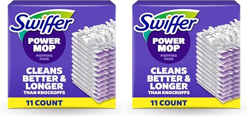 Swiffer PowerMop Multi-Surface Mopping Pad Refills,Made by Swiffer,for Floor Cleaning,11 Count (Pack of 2) - size: 11 Count (Pack of 2)