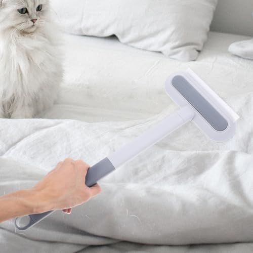 Carpet Rake for Pet Hair Removal, Cleaner Brush Reusable Pet Hair Removal Tool for Dog and Cat on Furniture Carpet and Clothing Portable Abs Grooming Brush