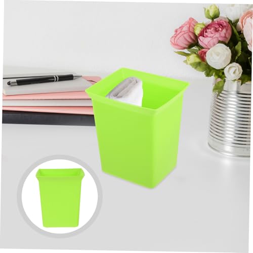 Hemobllo Cleaning Supplies Caddy Portable Plastic Organizer with Spacious Design for Home and Hotel Use Easy to Clean and Tool Holder Green - color: Light Green