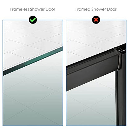Simtive 12-Inch Shower Squeegee (Includes 1 Shower Door Hook and 1 Adhesive Hook), Shower Door Hooks (2-Pack), Both Silver, 2 Item Bundle