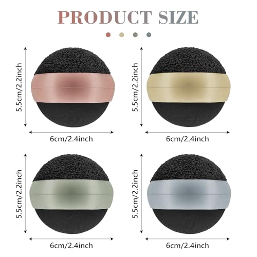 Suclain 4 Pack Touch Screen Cleaner Balls Phone Cleaning Ball Microfiber Touch Car Screen Glass Cleaner for Easter Computer Laptop Phone Monitor - color: Green, Blue, Warm Red, Yellow