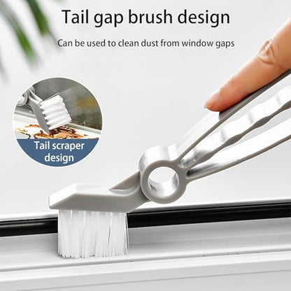 Blind Window Track Cleaner Groove & Crevice Sliding Door Track Cleaning Tool Home Air Conditioner Fan Dusting Gap Cleaning Brush(1 piece) - style: 1 piece
