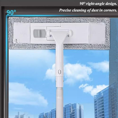 Window Cleaning Tools Professional Cleaner Window Washing Kit with Extension Pole High-Rise Windows Commercial Window Squeegee High-Altitude Exterior Wall Cleaning Tool - size: 1220cm/40ft